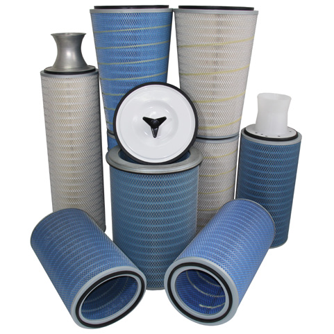 Gas turbine air intake filter cartridge-3